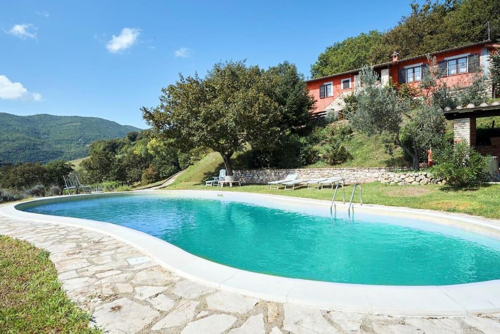 Вілла Casale Rosso Castel San Felice Екстер'єр фото