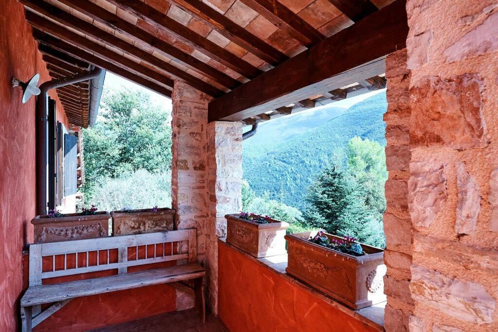 Вілла Casale Rosso Castel San Felice Екстер'єр фото